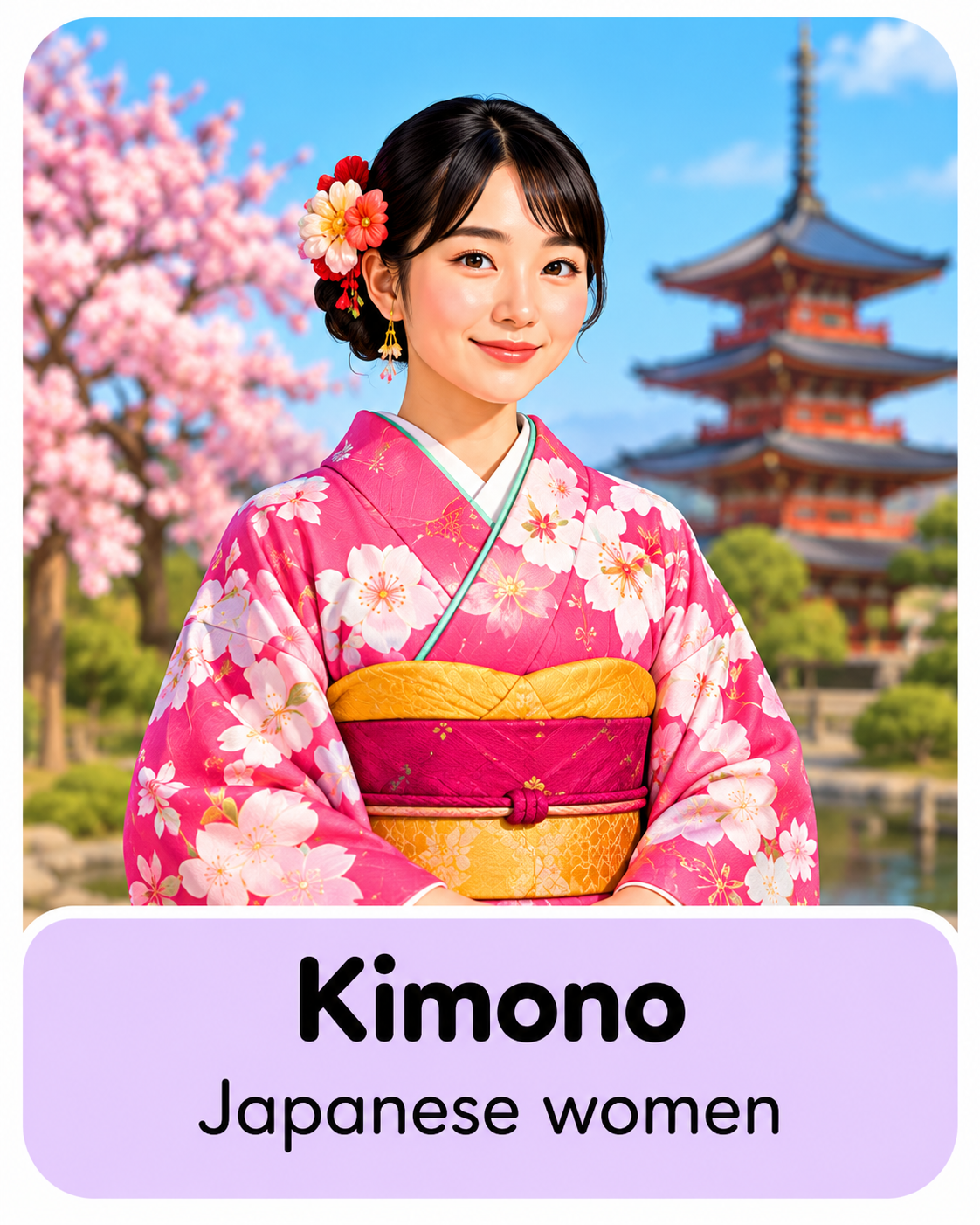 Japanese women - kimono