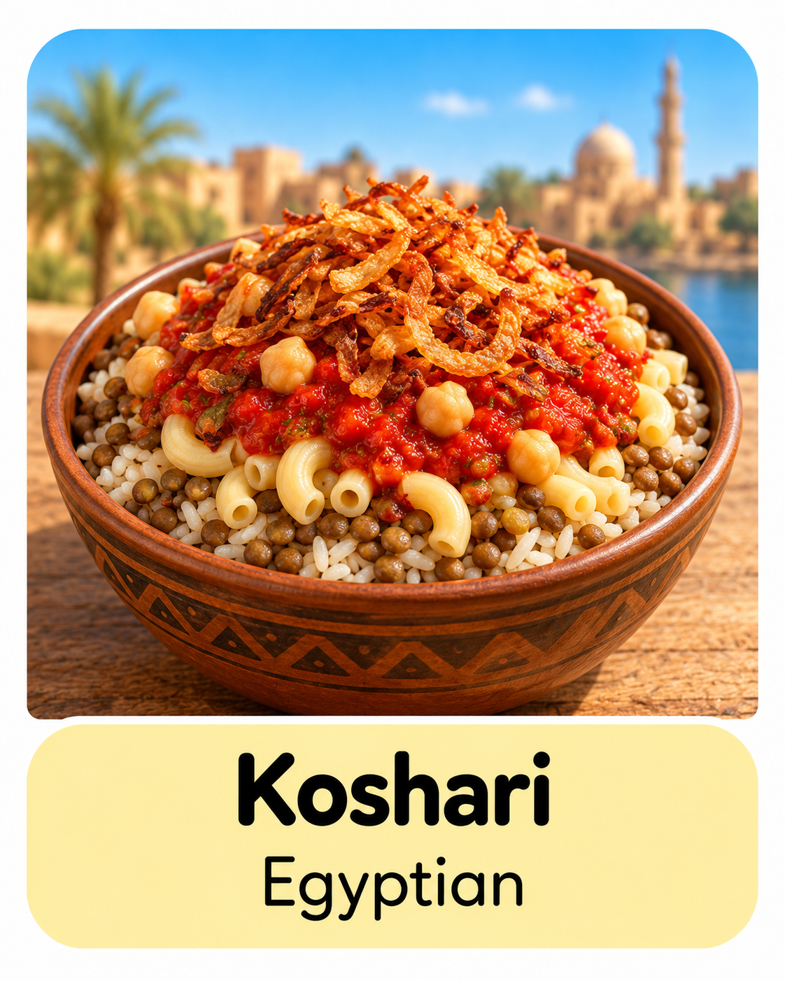 Koshari - Egyptian